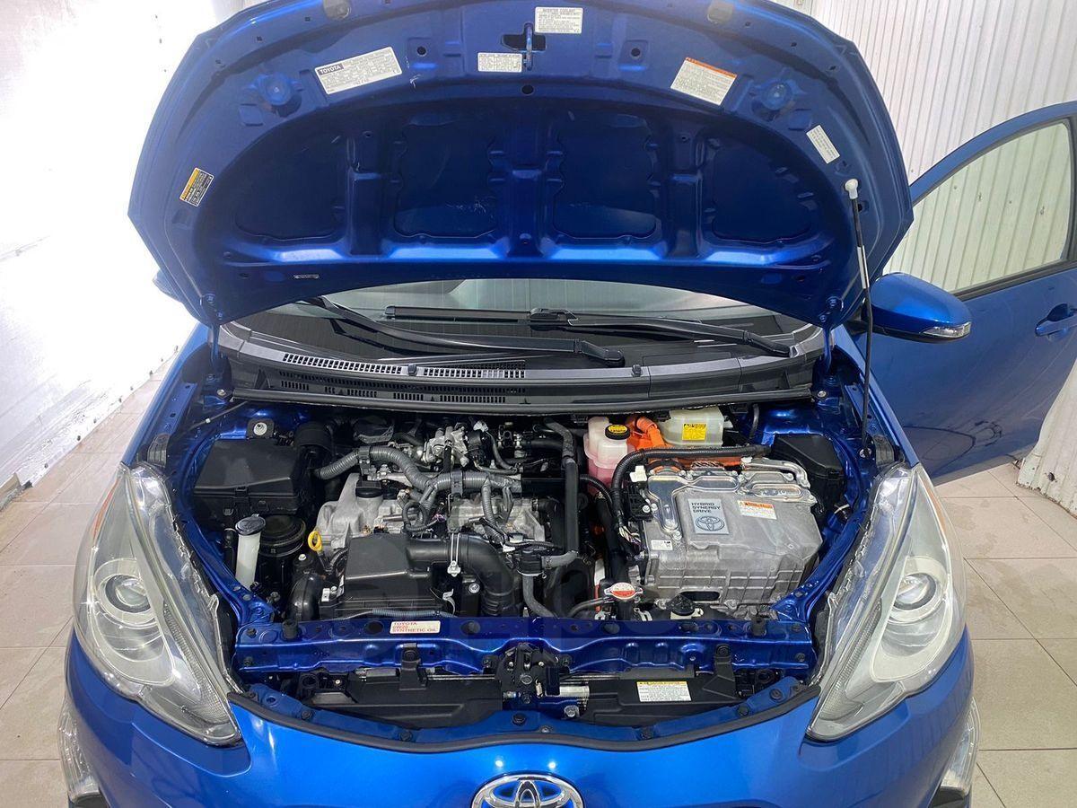  USトヨタ純正 2012 ’12 TOYOTA PRIUS プリウス C エミッション ラベル USDM北米JDM AQUA アクア 前期 NHP-10系 排ガス ECU TWC_画像5