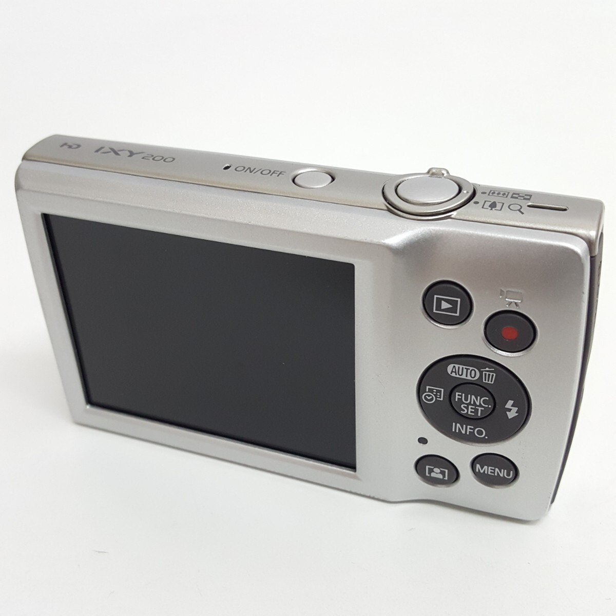 【 IXY200 】Canon キヤノン デジタルカメラ IXY 200 シルバー_画像5