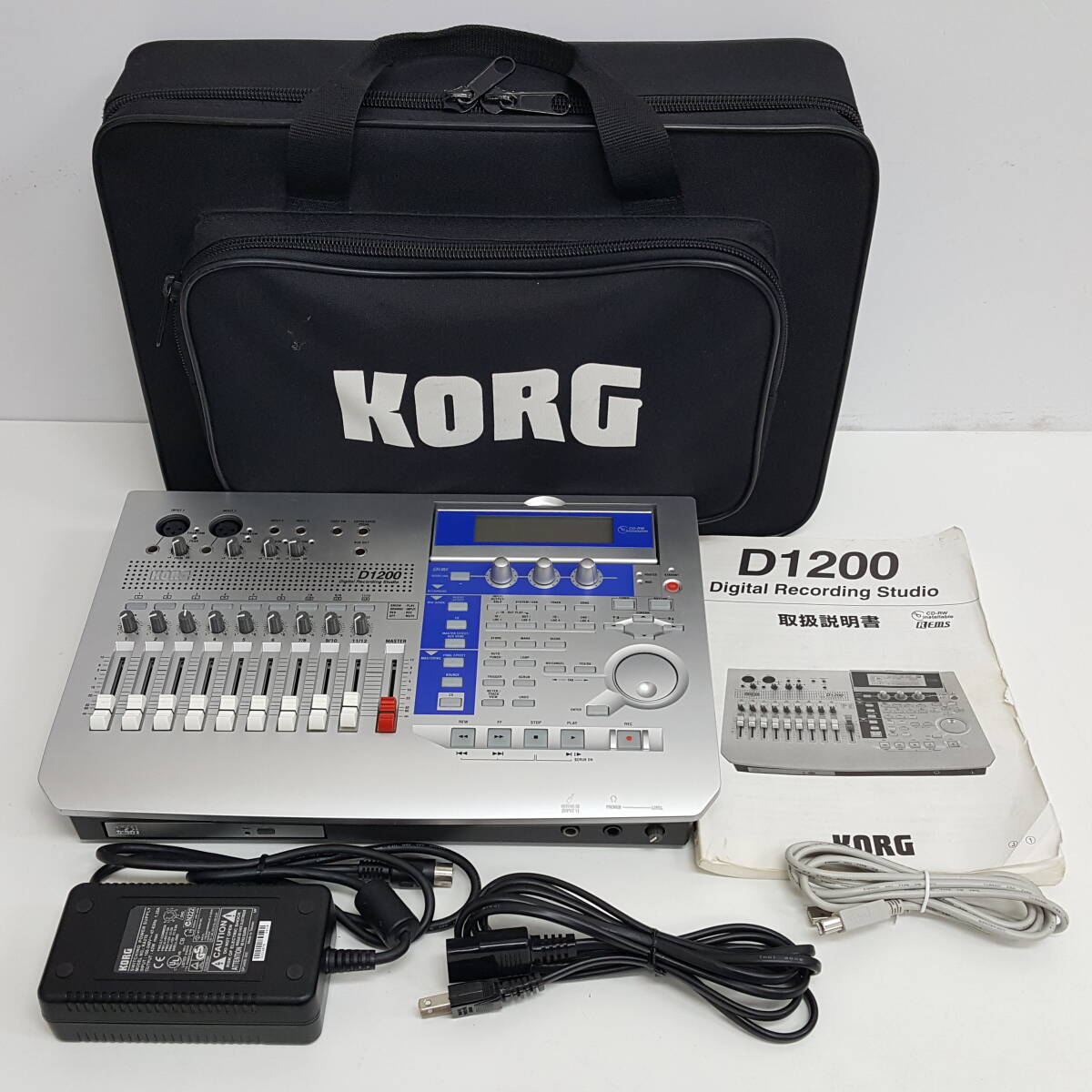 KORG D1200 multitrack recorder Digital Recording Studio