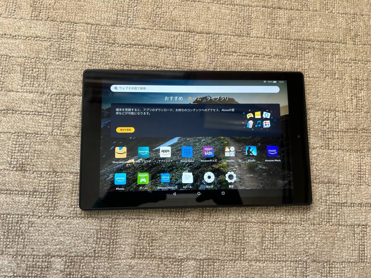  Amazon Amazon Fire HD 10 10.1インチ 第7世代タブレット 32GB 電子書籍タブレット Amazon Kindle Fire_画像1