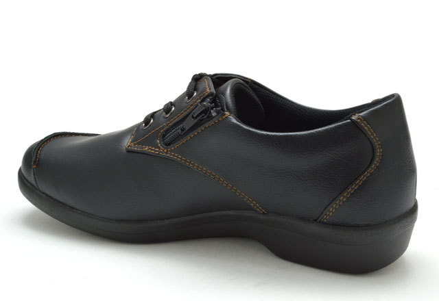  new goods topaz moa TZ-1410 black 23cm lady's comfort shoes lady's walking shoes TOPOZ 4E wide width . slide shoes 