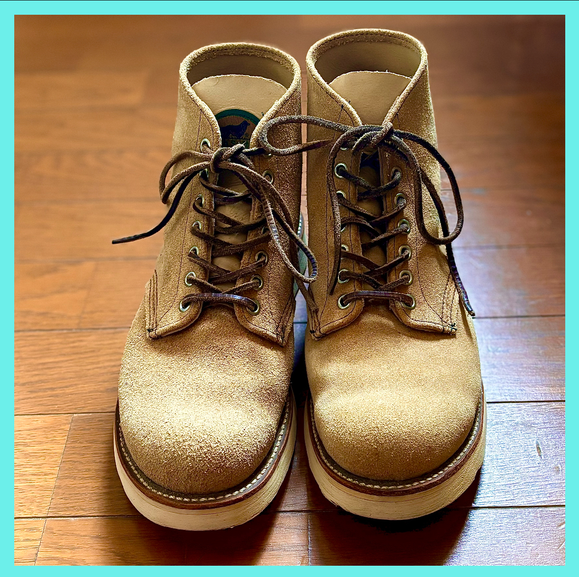 ★ REDWING 8167 半円犬タグ 8.5 E 藤原ヒロシ レッドウイング スエード ラウンドトゥ / fragment goodenough 875 8875 8179 8165 木村拓哉_画像1