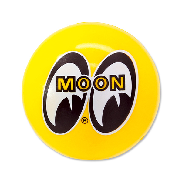 mooneyes スポンジ製 200円発送可 アンテナ トッパー ボール ムーンアイズ イエロー 黄色 新品 moon eyes アンテナトッパーの画像2