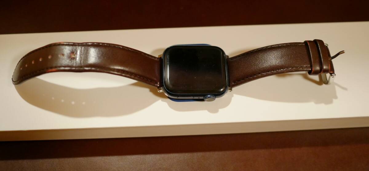 Apple Watch Serise 6  アップルウォッチ 44mm Blue Aluminum GPS オマケ バンド付の画像10