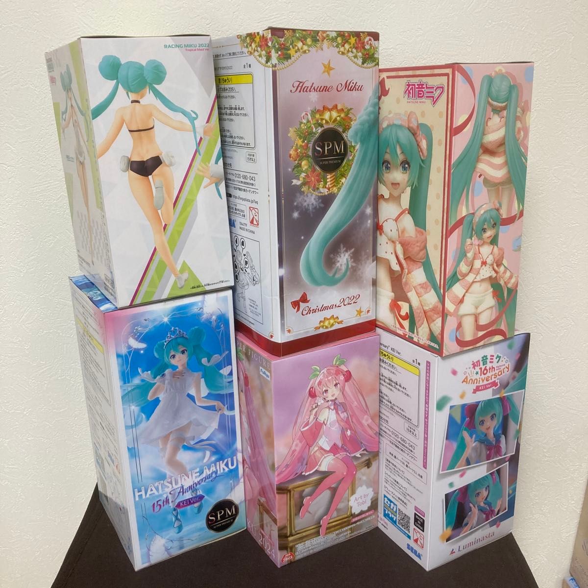 【新品・未開封】初音ミク フィギュア 6体セット　