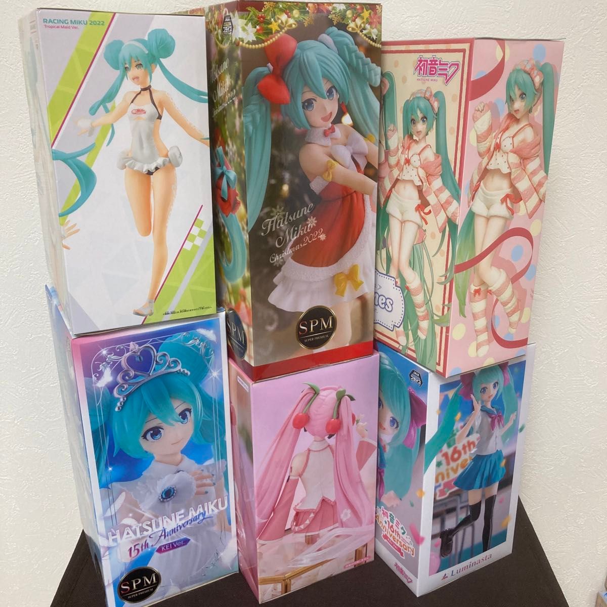 【新品・未開封】初音ミク フィギュア 6体セット　