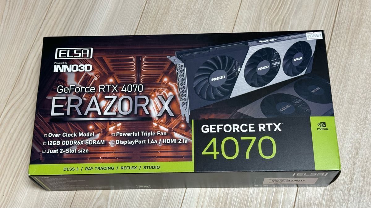 ELSA GeForce RTX 4070 ERAZOR X 中古
