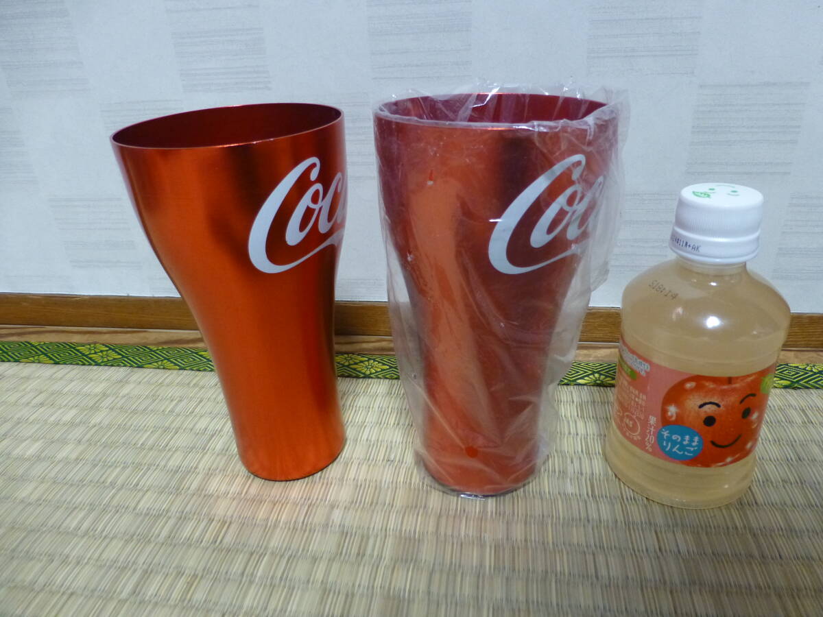 コカ・コーラ コップ タンブラー2個 （うち1個は未使用？）の画像2