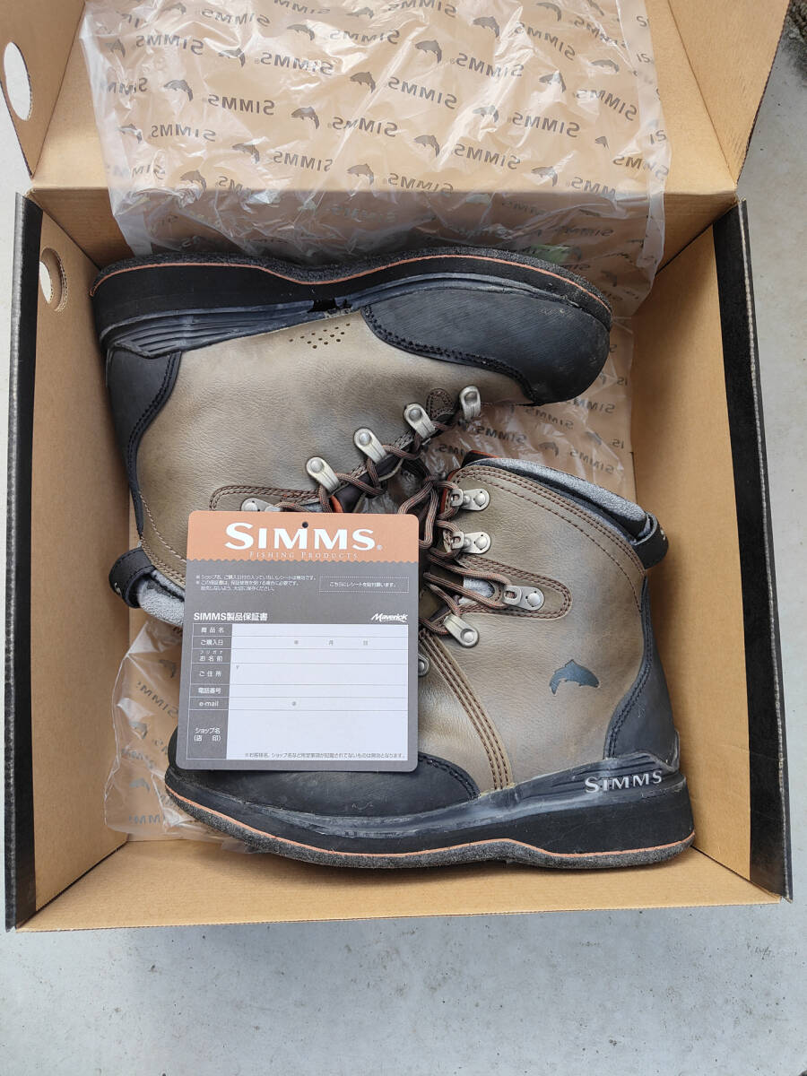 Simms FREESTONE FS Boot Felt Brown US8 シムス フリーストーンフェルトソール ブーツ 26cm　2018購入_画像7
