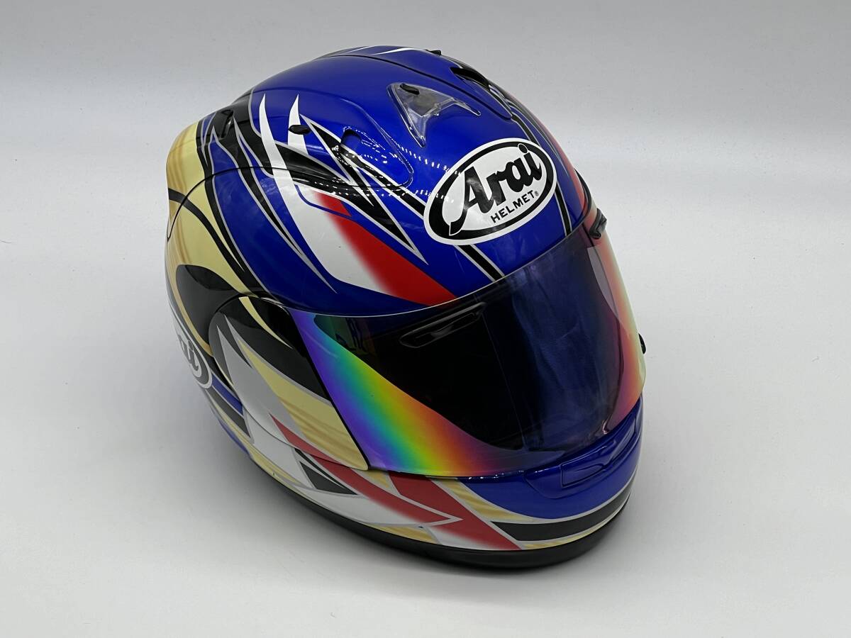 Arai アライ RX-7 RR4 KITAGAWA 北川圭一 キタガワ フルフェイス ヘルメット Mサイズ_画像1