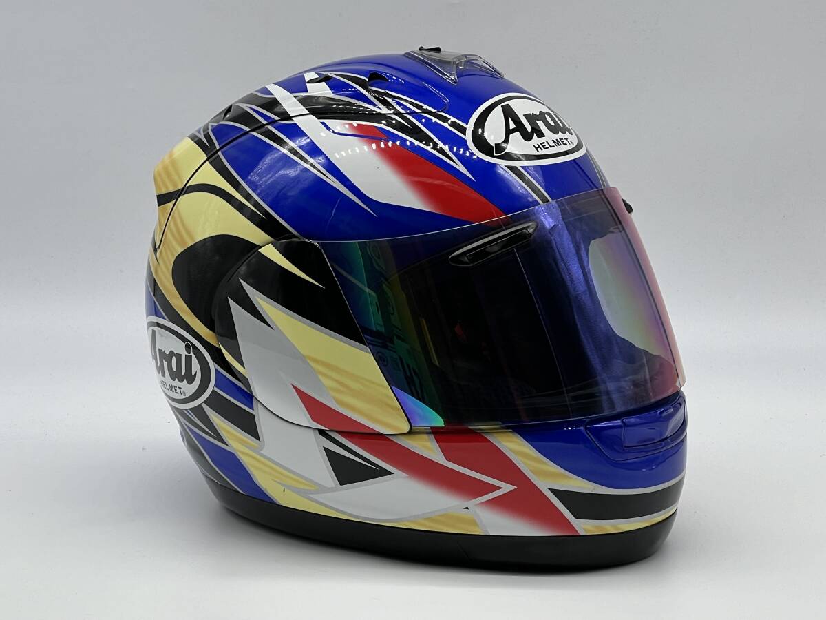 Arai アライ RX-7 RR4 KITAGAWA 北川圭一 キタガワ フルフェイス ヘルメット Mサイズ_画像2