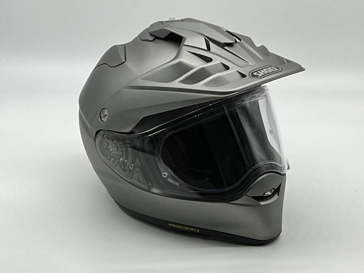 SHOEI ショウエイ HORNET ADV ホーネット エーディーブイ マットディープグレー フルフェイスヘルメット Lサイズ_画像2