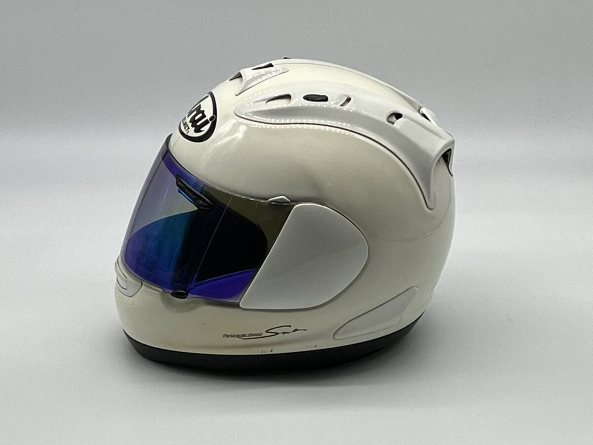 ARAI アライ RX-7 RV ホワイト RX7-RR5 フルフェイスヘルメット Mサイズの画像5