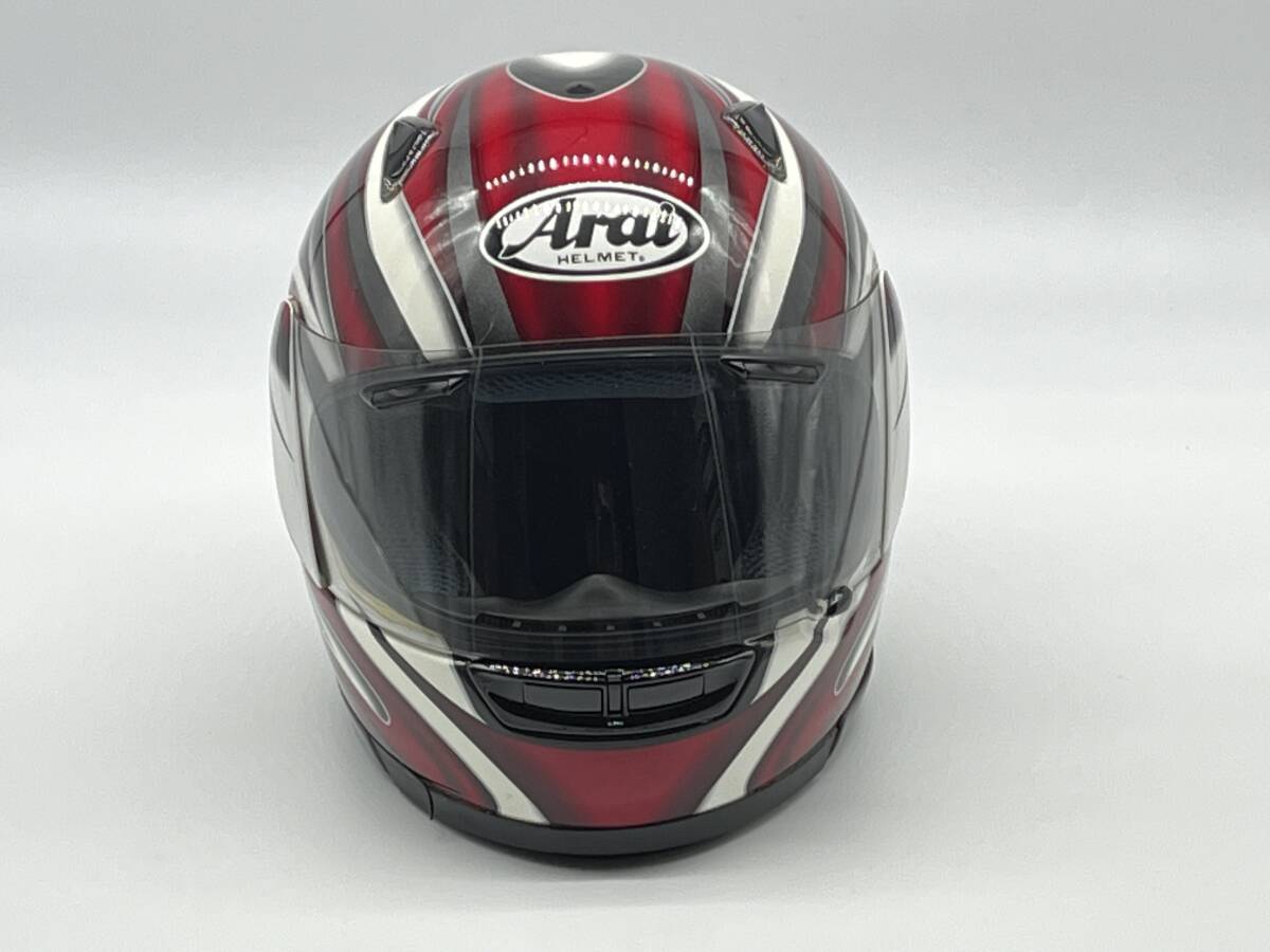 Arai アライ Astro-M FORTE 赤 アストロM フルフェイス ヘルメット Mサイズの画像3