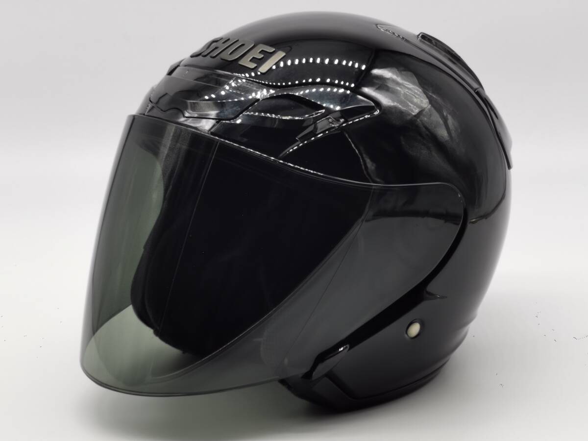 SHOEI ショウエイ J-FORCEIII ジェイ-フォーススリー J-FORCE3 ブラック ジェットヘルメット Lサイズの画像4