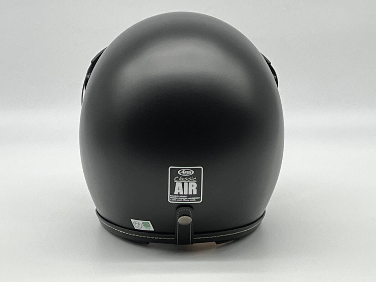 Arai アライ CLASSIC AIR クラシックAIR フラット黑 ジェットヘルメット Lサイズ_画像5