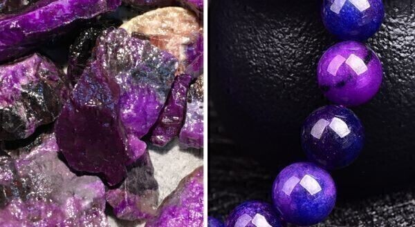 【Premio Fortuna】紫瑪瑙ブレスレット 希少な紫瑪瑙を使用。8ミリ珠 約15.5センチ 30142■■の画像3