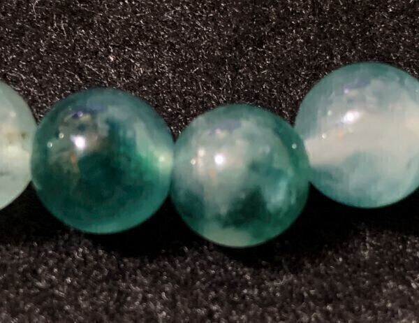 [Premio Fortuna] зеленый кристалл зеленый crystal 8 мм сильный ... эффект Power Stone 502016##