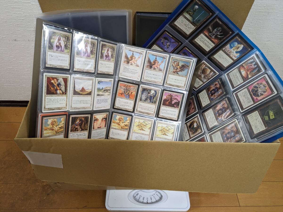 MTG処分約15キロ ヴィンテージ多数4冊ファイル　セラの天使アンリミ、魔力の櫃、エムラダリー 、調和の中心、俗世樫マジックザギャザリング_画像1