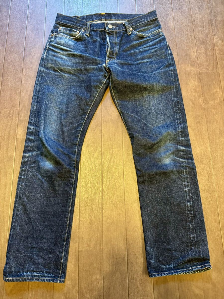 抜群の色落ち JOE McCOY ジョーマッコイ LOT 991XH セルビッチ 抜群の色落ち JOE McCOY ジョーマッコイ LOT 991XH セルビッチ
