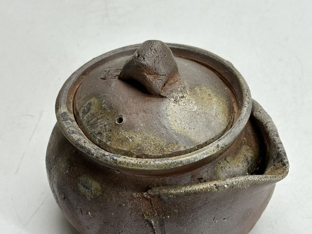  Nakamura peace . Bizen . bin also box small teapot . tea utensils . tea utensils ①