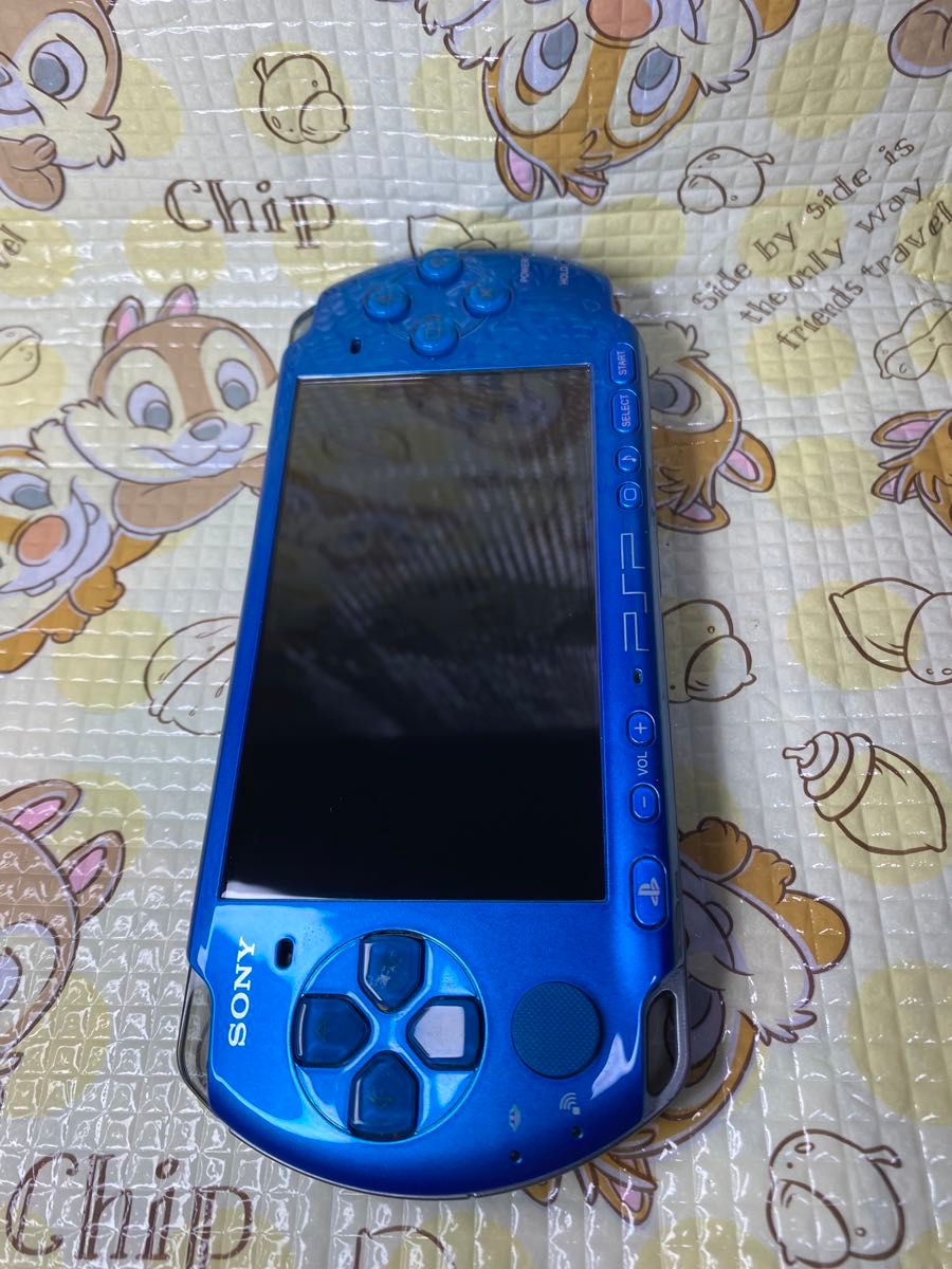 美品PSP3000ブルー