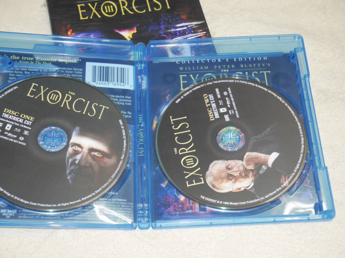エクソシスト３　コレクターズ・エディション　輸入盤ブルーレイ　2枚組　The Exorcist III　ウィリアム・ピーター・ブラッティ_画像4