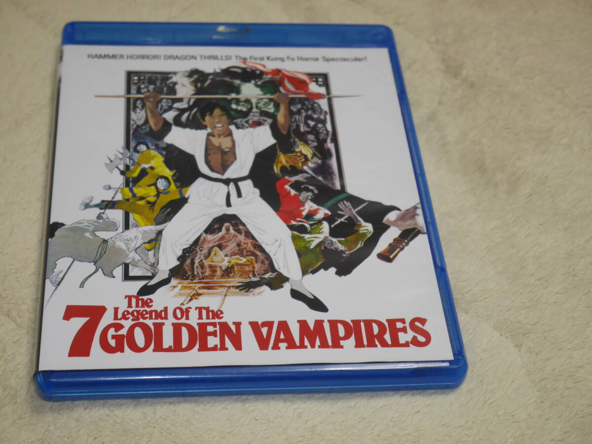 ドラゴンVS.7人の吸血鬼 The Legend of the 7 Golden Vampires 輸入盤ブルーレイ ハマーフィルム ピーター・カッシングの画像1