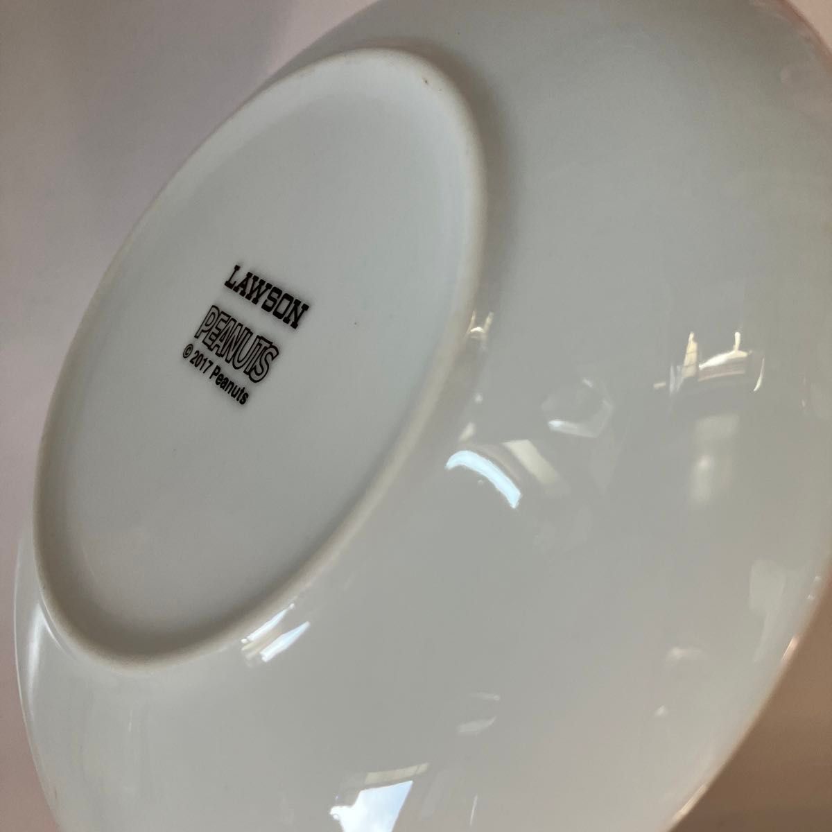 新品 未使用 6枚セット 2柄 スヌーピー 陶器製の皿  ペアプレート 直径約15.5cm 