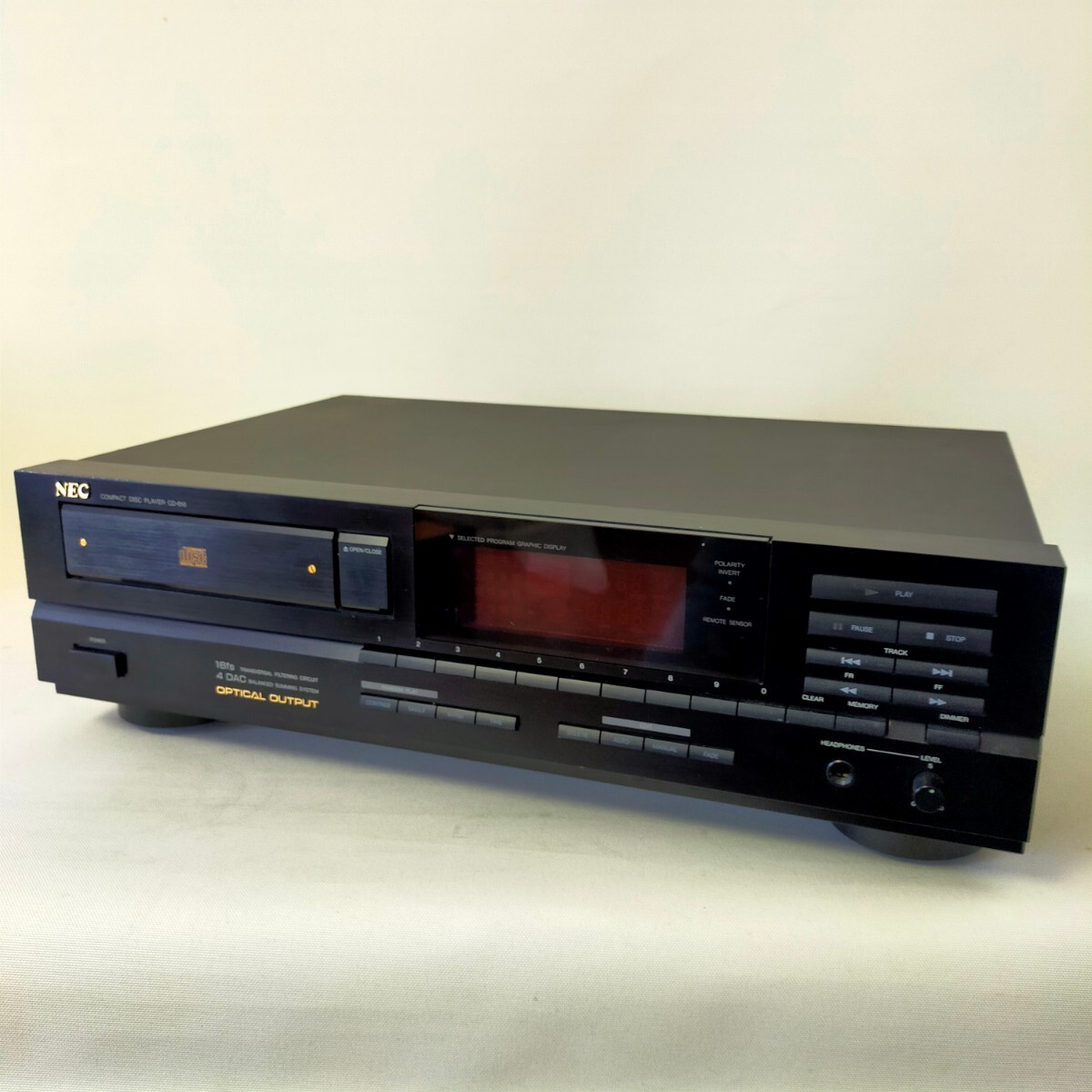 ★ジャンク品★ NEC CD-816 CDプレーヤー オーディオ機器 コンパクトディスクプレーヤーの画像1
