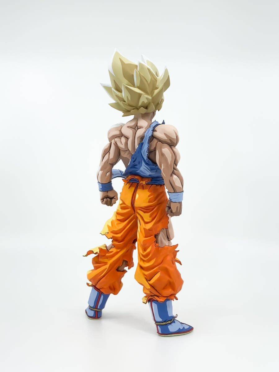 一番くじ ドラゴンボール VSオムニバスBRAVE C賞 超サイヤ人 孫悟空 リペイント 二次元彩色 2D DRAGON BALL SON GOKU figure イラスト風の画像5