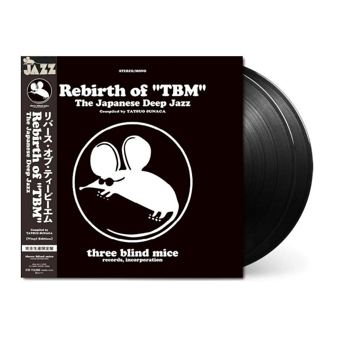 【新品・アナログレコード・MHJL-290】REBIRTH OF TBM THE JAPANESE DEEP JAZZ TATSUO SUNAGA / LP2枚組 / 帯付き / Three blind miceの画像2