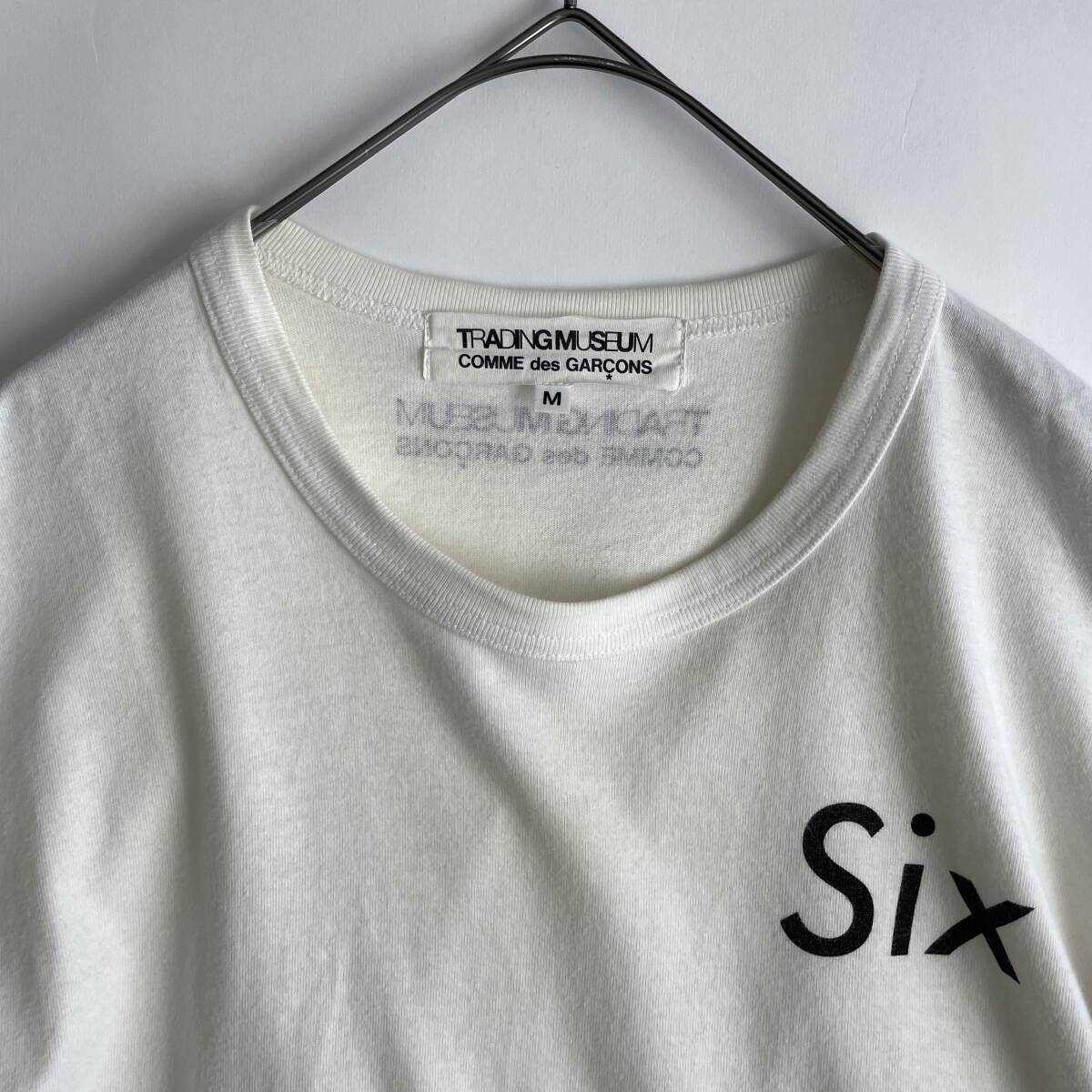 COMME des GARCONS -TRADINGMUSEUM- size/M (iz) コムデギャルソン トレーディングミュージアム プリント Tシャツ 半袖 カットソー 日本製_画像4