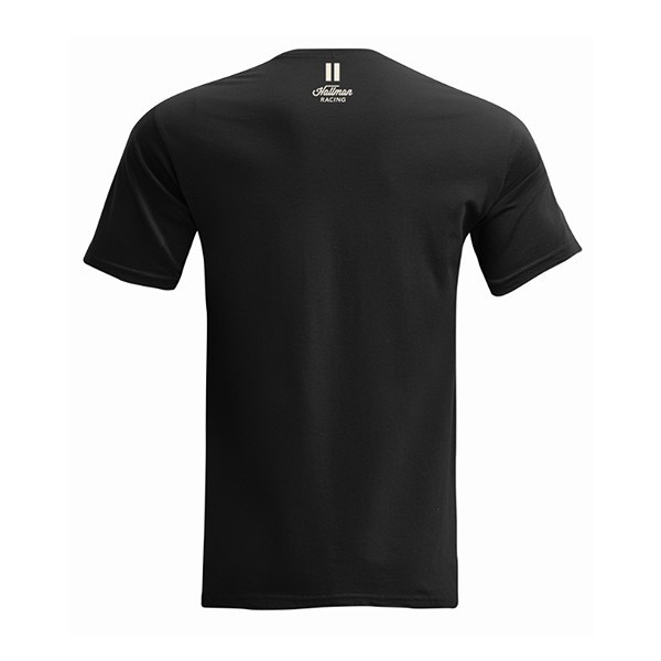 THOR ソアー 3030-22657 HALLMAN HERITAGE Tシャツ 背面デザインあり ブラック L 半袖 ロゴT バイクウェア ウエストウッド_画像2