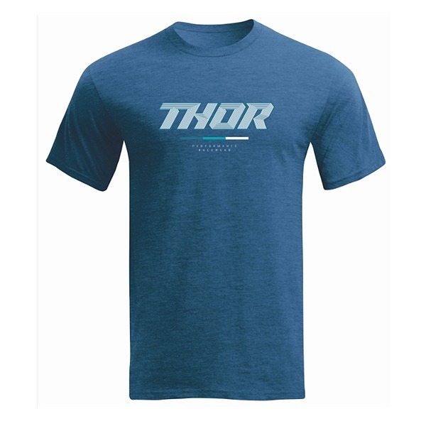 THOR ソアー 3030-22491 CORPO Tシャツ ネイビー L 半袖 ロゴT バイクウェア ウエストウッド_画像1