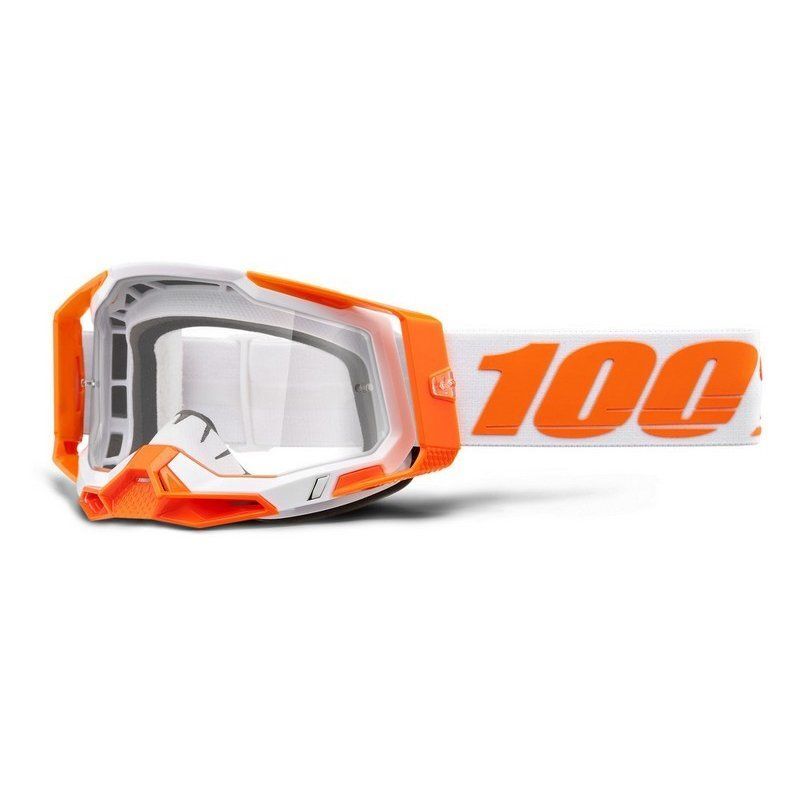 100％ 50009-00013 MXゴーグル RACECRAFT2 レースクラフト2 Orange オレンジ 眼鏡 メガネ 保護 オフロード ウエストウッド_画像1