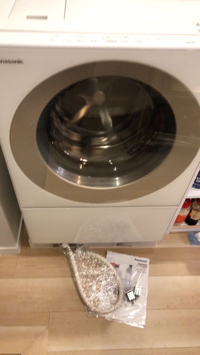 小松菜奈CMで使用　Panasonic ドラム洗濯乾燥機 Cuble NAVG710L 温水40℃コース　分解清掃済み