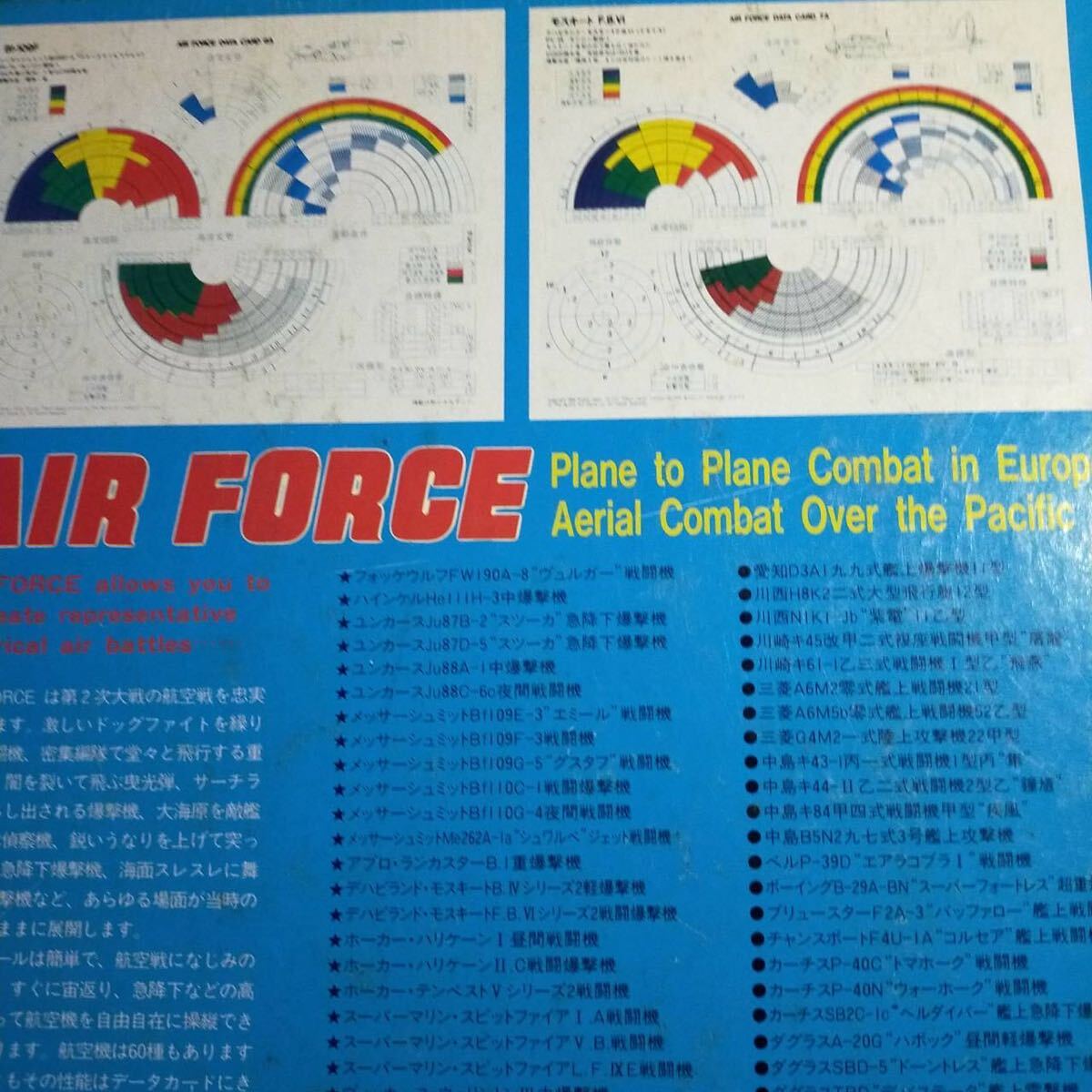 AIR FORCE ボードゲーム エアフォース 当時物_画像3