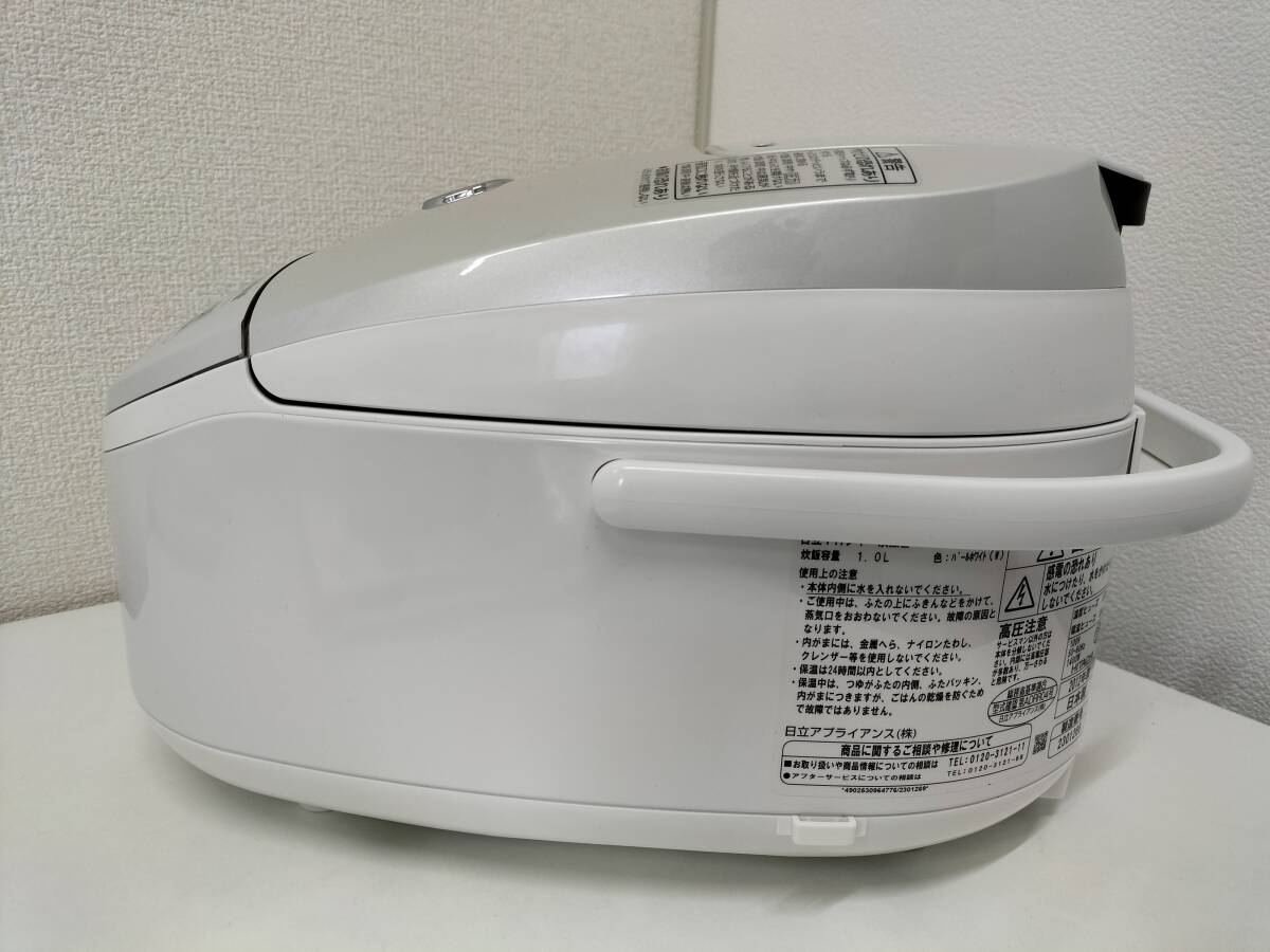 未使用品 HITACHI 圧力&スチーム IH炊飯器 RZ-SX100J 2012年製 5.5合炊き NO868の画像5