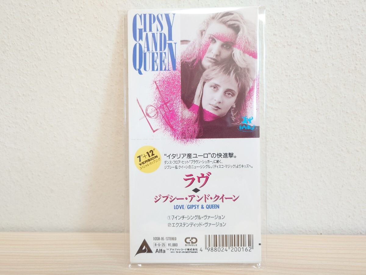 GIPSY & QUEEN / LOVE ジプシー・アンド・クイーン ラヴ EUROBEAT ユーロビート 8cm シングルCD