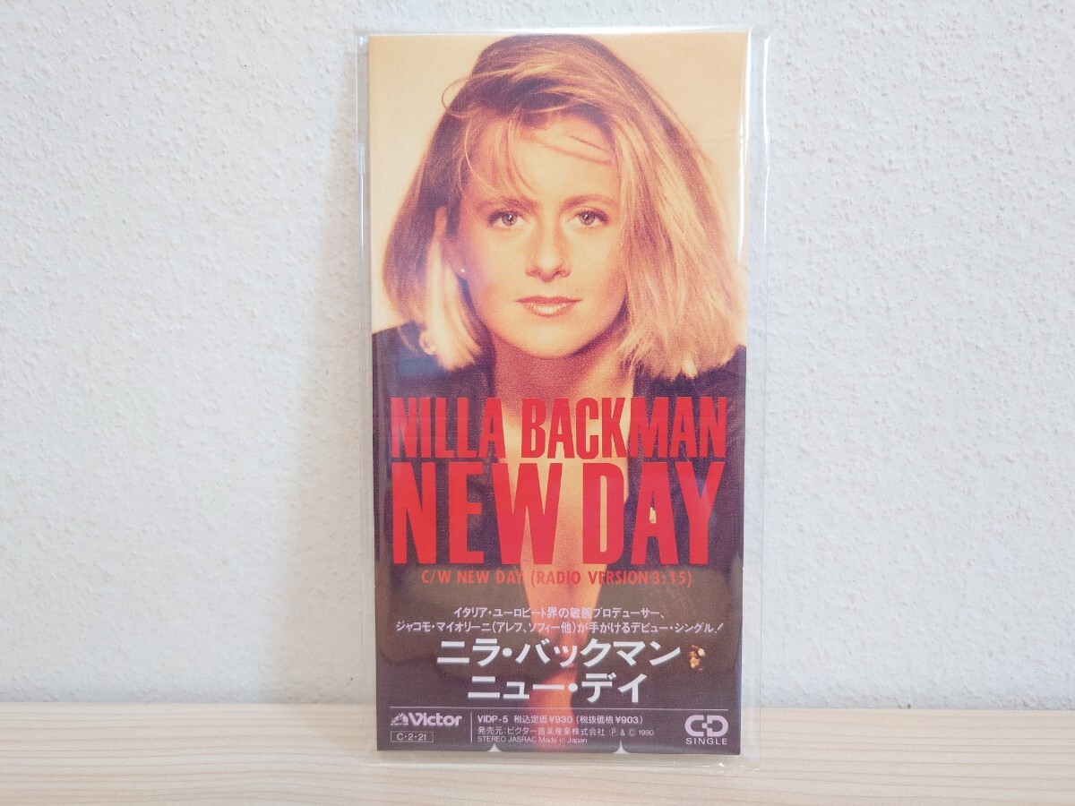 NILLA BACKMAN / NEW DAY ニラ・バックマン ニュー・デイ EUROBEAT ユーロビート 8cm シングルCD