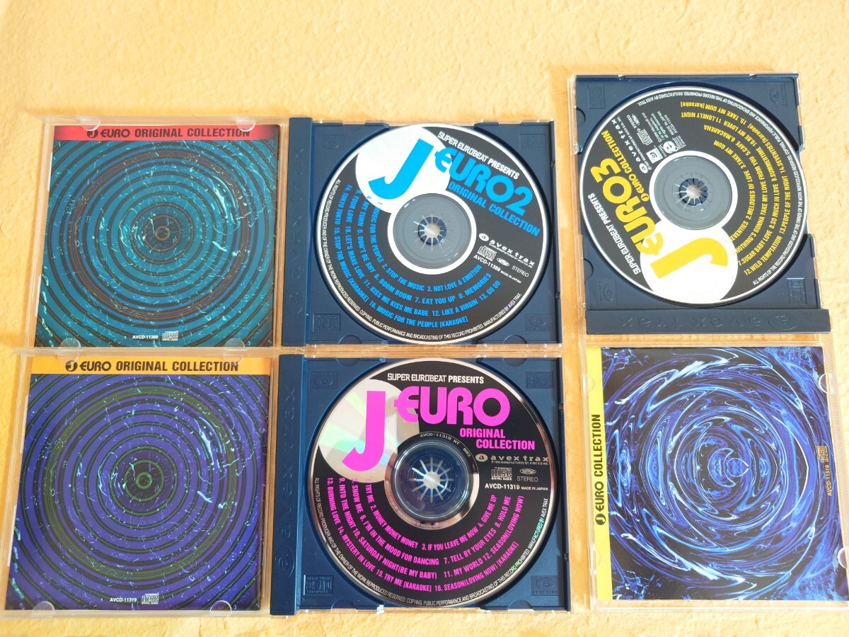 Super Eurobeat Presents J-Euro Original Collection Jユーロ オリジナルコレクション3枚セット スーパーユーロビート