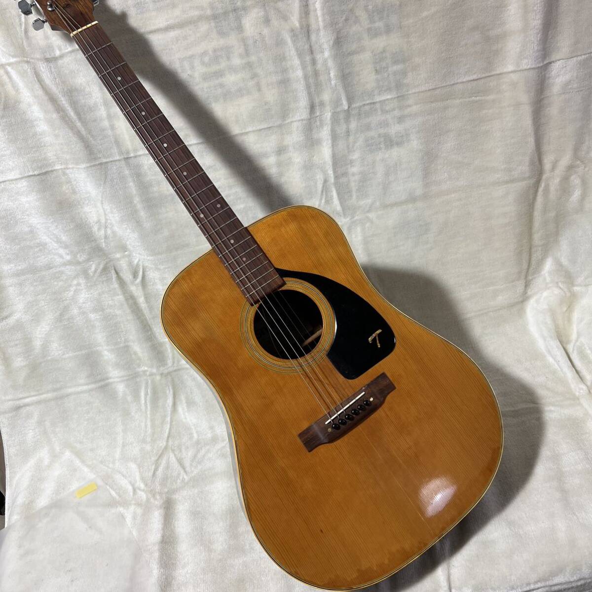 C818 昭和レトロ Snappy スナッピー アコースティックギター FG-110 ギター コレクション 音出し確認無しの画像1