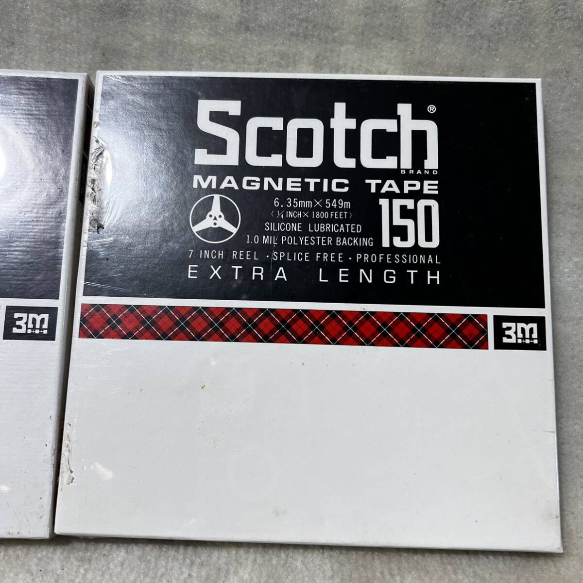 C941 Scotch スコッチ オープンリールテープ 7インチ 2巻 未使用保管 未開封 マグネティックテープ_画像2