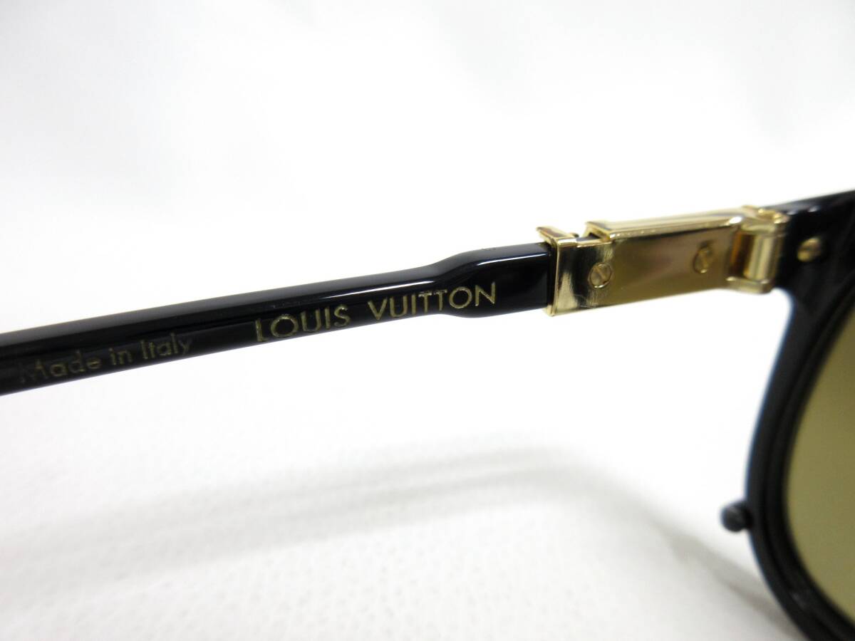 12952◆LOUIS VUITTON ルイ ヴィトン Z1085E LVサテライト 58□15 145【RG1128】サングラス MADE IN ITALY 中古 USED_画像6
