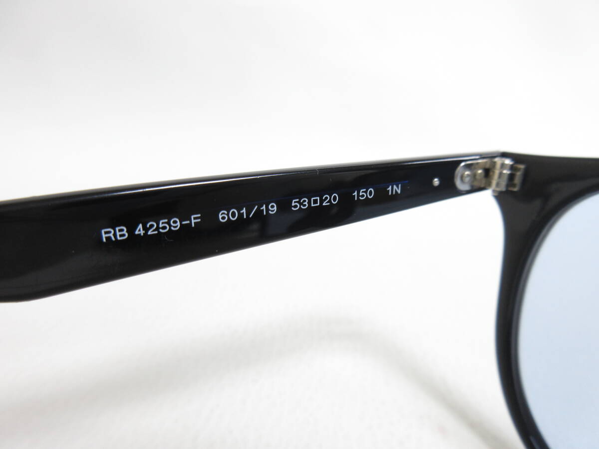 12989◆Ray-Ban レイバン RB4259-F 601/19 53□20 150 サングラス MADE IN ITALY 中古 USED_画像6