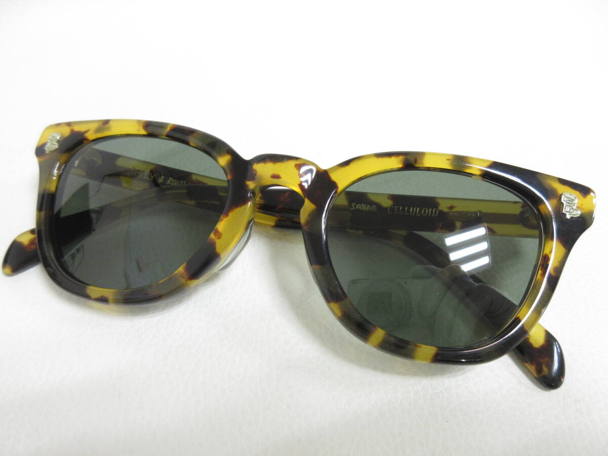 13005◆【SALE】SORRY A BOOTLEG OPTICAL ソーリーアブートレグ SABAE CELLULOID Dr.CHAB サングラス 中古 USED_画像8