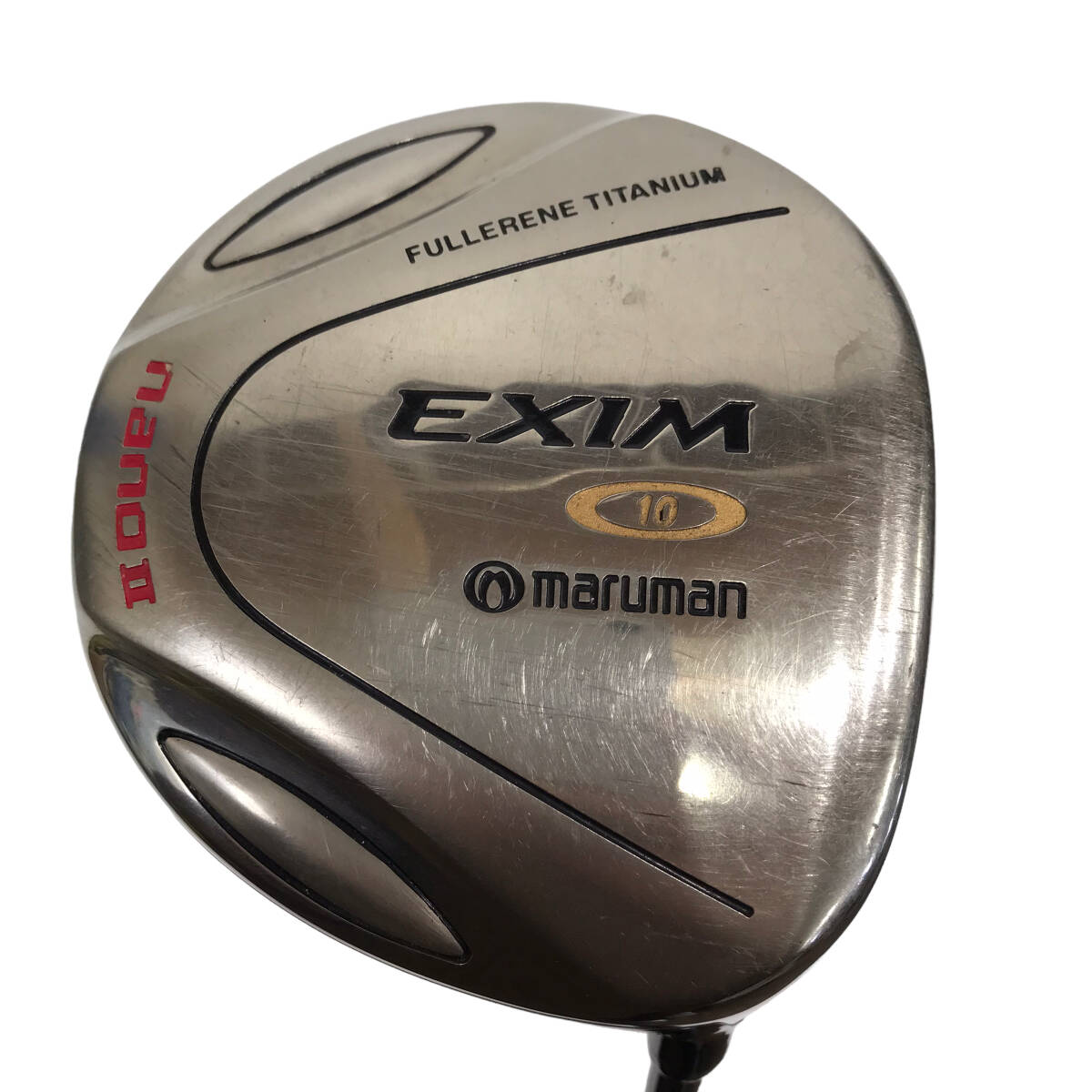 24K131 5G5 maruman マルマン EXIM nanoII 1W ドライバー 10° FLEX：SR ヘッドカバー付き 中古_画像1