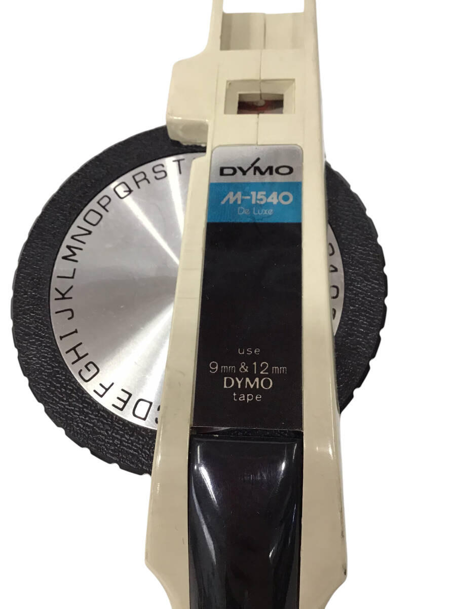 24R178 1 DYMO large moM-1540 (9 millimeter /12 millimeter tape for ) Showa Retro secondhand goods 