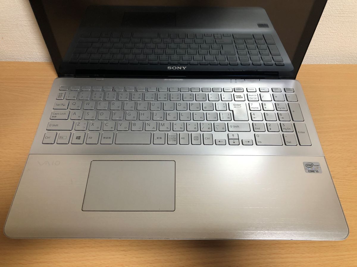 ★☆ SONY VAIO SVF15A17CJS ノートパソコン ジャンク_画像2